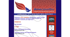 Desktop Screenshot of dovecassettes.com